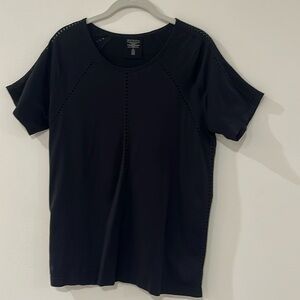 Athleta Large Black Foothill Tee